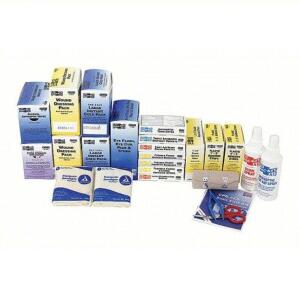 DESCRIPTION: (1) FIRST AID KIT REFILL BRAND/MODEL: FIRST AID ONLY #31DK02 SIZE: 100 PERSON KIT RETAIL$: $111.34 EA QTY: 1