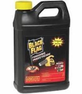 DESCRIPTION (2) FLYING INSECT KILLER BRAND/MODEL BLACK FLAG #6FJE9 ADDITIONAL INFORMATION RETAILS FOR $23.82 SIZE 1 GALLON THIS LOT IS SOLD BY THE PIE