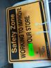 DESCRIPTION: (1) SAFETY SIGN RETAIL$: $8.47 EA QTY: 1 - 2