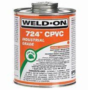 DESCRIPTION: (2) CPVC CEMENT BRAND/MODEL: WELD ON 724 #29JA20 INFORMATION: , LOCATED AT SHAPIRO METAL SUPPLY SIZE: 32 OZ RETAIL$: $24.10 EA QTY: 2