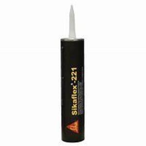 DESCRIPTION: (4) FAST SKINNING, ELASTIC SEALANT ADHESIVE BRAND/MODEL: SIKAFLEX 221 INFORMATION: GRAY, LOCATED AT SHAPIRO METAL SUPPLY SIZE: 10 OZ RETA