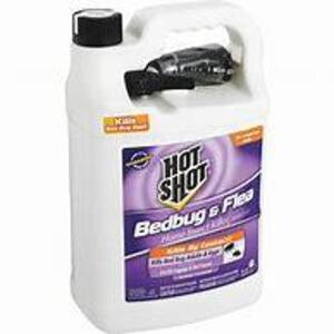 DESCRIPTION: (3) JUGS OF FLEA AND TICK KILLER BRAND/MODEL: HOT SHOT INFORMATION: RID A BUG, LOCATED AT SHAPIRO METAL SUPPLY SIZE: 1 GALLON RETAIL$: $2