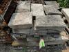 (3) PALLETS OF RECLAIMED 120 YEAR OLD LIMESTONE FACERS - APPROX 30 - 40 STONES IN LOT - 2