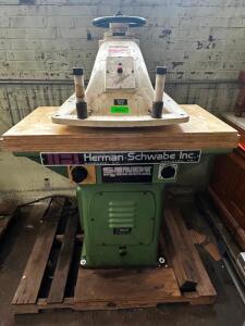 HERMAN SCHWABE 410 CLICKER PRESS FOR DYE CUTTING