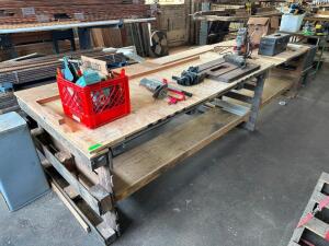 LARGE CUSTOM MADE WORK TABLE