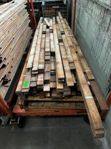 ASSORTED 3/8" X 2" MIX OF RED AND WHITE OAK DEPRESSION ERA FLOORING