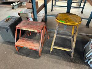 (2) - SHOP STOOLS