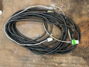 (3) HEAVY DUTY ELECTRIC CABLES