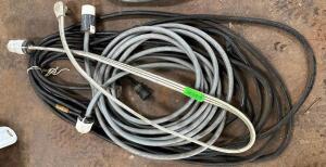 (3) HEAVY DUTY ELECTRIC CABLES