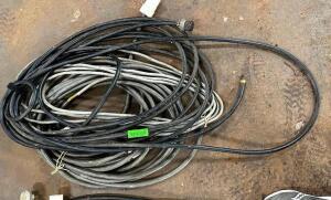 (3) HEAVY DUTY ELECTRIC CABLES