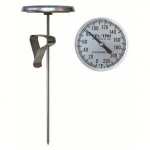 DESCRIPTION: (3) ANALOG DIAL THERMOMETER BRAND/MODEL: TEL-TRU #460X13 SIZE: 3 IN RETAIL$: $23.00 EA QTY: 3