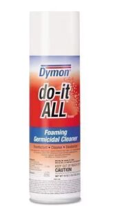 DESCRIPTION: (6) DO-IT ALL FOAMING GERMICIDAL CLEANER BRAND/MODEL: DYMON SIZE: 18 OZ RETAIL$: $8.29 EA QTY: 6