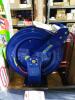 DESCRIPTION: (1) SPRING RETURN HOSE REEL BRAND/MODEL: COXREELS #260N32 INFORMATION: BLUE SIZE: 50 FT (3/8 IN I.D.), 3/8 IN NPT, 300 PSI MAX OP PRESSUR - 5