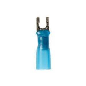 DESCRIPTION: (1) CASE OF (250) HEAT SHRINK TERMINALS, LOCKING FORK BRAND/MODEL: SCOTCHLOK #MH14-6FLK INFORMATION: BLUE SIZE: 16-14 AWG, #6 STUD RETAIL