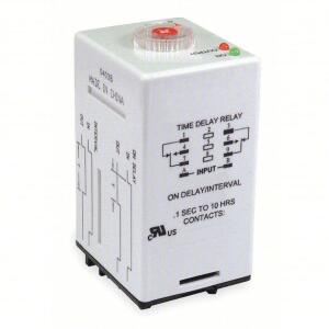 DESCRIPTION: (10) TIMER BRAND/MODEL: DAYTON #1EJN9 INFORMATION: WHITE SIZE: 12V AC/DC, 8 PINS, DPDT RETAIL$: $36.16 EA QTY: 10