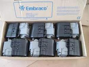 DESCRIPTION: (2) CASES OF (12) TERMINAL BOARD CAPACTIOR STARTER RELAY COVER BRAND/MODEL: EMBRACO #519109158 RETAIL$: $29.95 EA QTY: 2