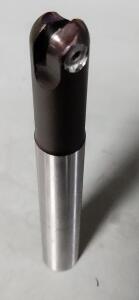 DESCRIPTION: (1) INDEXABLE BALL NOSE END MILL BRAND/MODEL: HERTEL 91856401 SIZE: 3/4" DIA 0.394" MAX DEPTH RETAIL$: $239.60 QTY: 1