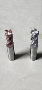 DESCRIPTION: (2) SOLID CARBIDE ROUGHING END MILLS 1 UNCOATED 1 TICN COATED BRAND/MODEL: PROMAX 64-541502 SIZE: 1/2" 1" LOC RETAIL$: 194.39 EA QTY: 2