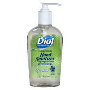 DESCRIPTION: (10) HAND SANITIZER GEL BRAND/MODEL: DIAL PROFESSIONAL SIZE: 7.5 OZ RETAIL$: $4.87 EA QTY: 10