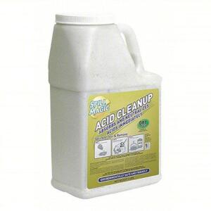 DESCRIPTION: (1) ACID NEUTRALIZER ABSORBENT POWDER BRAND/MODEL: SPILL MAGIC #487C49 SIZE: 5 LB RETAIL$: $16.00 EA QTY: 1