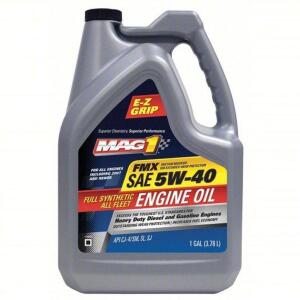 DESCRIPTION: (2) HEAVY DUTY DIESEL ENGINE OIL BRAND/MODEL: MAG1 #43Y898 INFORMATION: 5W-40 SIZE: 1 GALLON RETAIL$: $38.60 EA QTY: 2