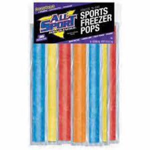 DESCRIPTION: (2) SPORTS DRINK FREEZE POPSBRAND/MODEL: ALL SPORTINFORMATION: ASSORTED FLAVORSRETAIL$: $6.12 EAQTY: 2