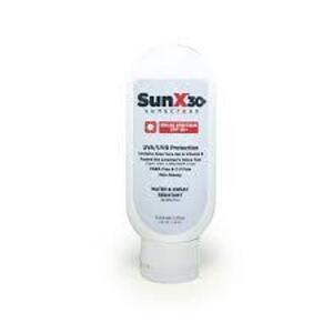 DESCRIPTION: (12) SUN SCREEN LOTION BRAND/MODEL: SUNX30 SIZE: 4 OZ RETAIL$: $8.45 EA QTY: 12