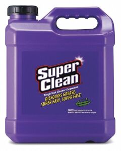 DESCRIPTION: (1) CLEANER DEGREASERBRAND/MODEL: SUPER CLEAN #3ZLD4SIZE: 5 GALLONRETAIL$: $40.39 EAQTY: 1