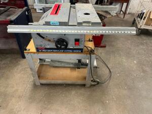 RYOBI 10" TABLE SAW.