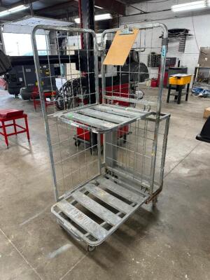 HEAVY DUTY ALUMINUM STOCK CART