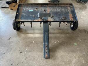 TOW BEHIND AERATOR CART