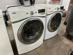 WHIRLPOOL DUET WASHER AND DRYER SET