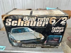 SCHAUER 6 AMP /2 AMP BATTERY CHARGER