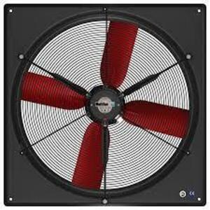 DESCRIPTION: (1) DIRECT DRIVE EXHAUST FAN BRAND/MODEL: MULTIFAN #21A106 INFORMATION: BLACK WITH RED SIZE: 28 IN BLADE, 2 1/4 HP, 13,370 CFM, 460V AC,