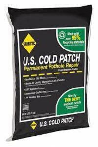 DESCRIPTION: (7) BAGS OF COLD PATCH BRAND/MODEL: SAKRETE #8EJP2 SIZE: 50 LB RETAIL$: $24.06 EA QTY: 7