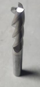 DESCRIPTION: (1) SOLID CARBIDE CORNER RADIUS FINISHER END MILL BRAND/MODEL: MA FORD 58199050 SIZE: 3/8" DIA 1-1/2" LOC 0.03" RAD RETAIL$: $168.56 QTY: