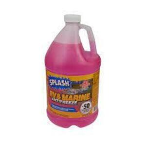 DESCRIPTION: (2) RV AND MARINE ANTIFREEZE BRAND/MODEL: SPLASH #49GU89 INFORMATION: PINK SIZE: 1 GAL RETAIL$: $38.68 EA QTY: 2