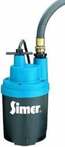 DESCRIPTION: (1) SUBMERSIBLE AUTOMATIC UTILITY PUMPBRAND/MODEL: SIMERINFORMATION: SMART GEYSER, LOCATED AT SHAPIRO METAL SUPPLYRETAIL$: $177.77 EAQTY: 1