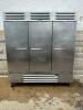 BEVERAGE-AIR THREE DOOR REACH IN FREEZER - 2