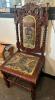 ANTIQUE ELIZABETHAN STYLE CHAIR - 2