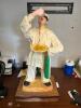 36" PASTA BANDIT MASKED CHEF STATUE. - 2