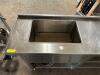 115" X 18" ALL STAINLESS PLATE CABINET W/ DROP IN HEATED WELL. - 4