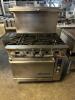 IMPERIAL SIX BURNER RANGE W/ CONVECTION OVEN - 2