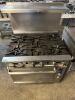 IMPERIAL SIX BURNER RANGE W/ CONVECTION OVEN - 3