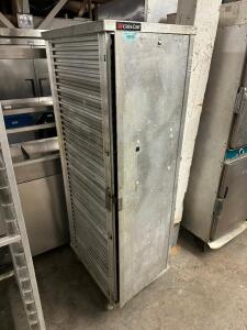 TWENTY PAN ENCLOSED TRAY RACK