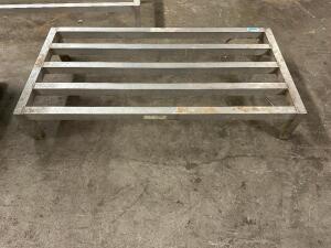 48" X 24" ALUMINUM DUNNAGE RACK