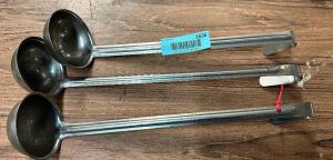 (4) STAINLESS LADLES