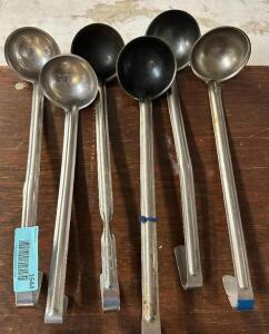 (6) STAINLESS LADLES