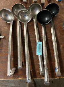 (6) STAINLESS LADLES