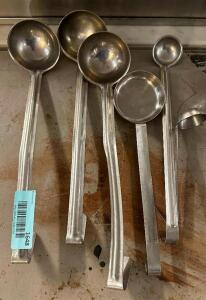 (6) STAINLESS LADLES